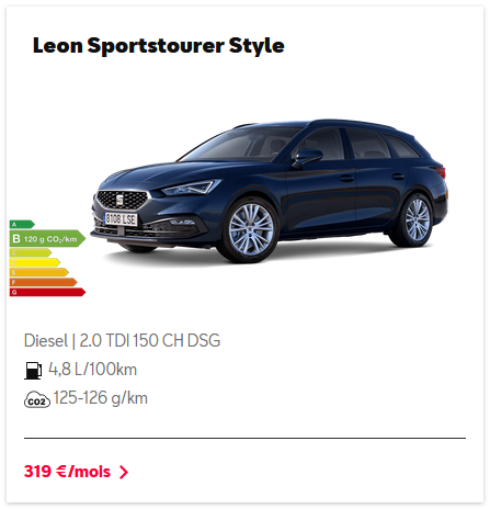 Leon Sportstourer Style Diesel